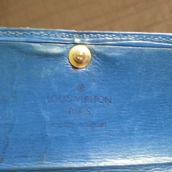 Vintage LV Louis Vuitton Epe Leather Key Holder Case Unisex Women's Men's - Picture 15 of 16